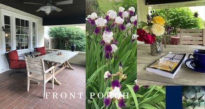 Sunny Blue Bungalow near Nashville in Historic Downtown Murfreesboro