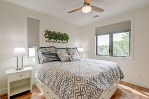 1 soverom, strykejern/-brett, wi-fi og sengetøy