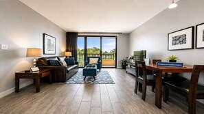 Unclassified image, 2 of 35, button - Lake Las Vegas condo with balcony, lake and golf course view (Henderson)