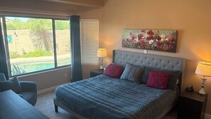 3 bedrooms, iron/ironing board, WiFi, bed sheets