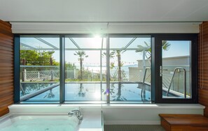 Villa, piscine privée (B - Ocean Spa) | Vue de la chambre
