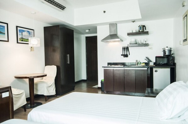 Deluxe vierpersoonskamer | Gratis wifi, beddengoed