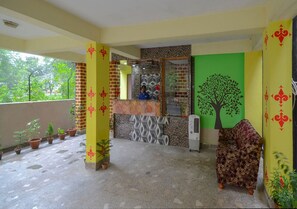 Interior entrance