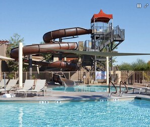 Una piscina climatizada