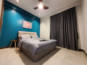 Exclusive Condo, 3 Bedrooms | 3 bilik tidur, dihias secara berasingan 