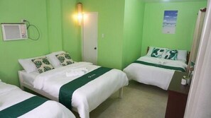 Quarto triplo luxo | Wi-Fi de cortesia, roupa de cama