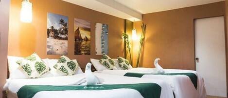 Rollaway beds, free WiFi, bed sheets