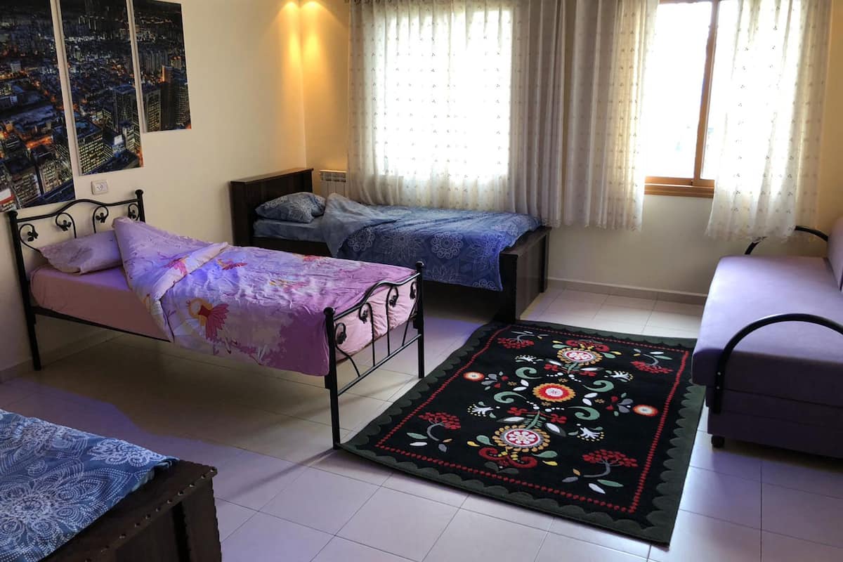 Deluxe appartement, 2 slaapkamers | 2 slaapkamers, gratis wifi, beddengoed