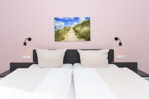 2 室のベッドルーム、WiFi、ベッドシーツ