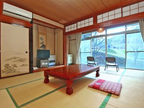 Blick von der Unterkunft