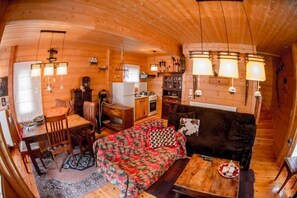 Family Chalet | Private kitchen - Kedra  Village (Makrakomi)
