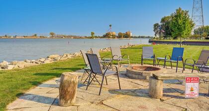Waterfront Bay City Home w/ Dock & Boat Launch!