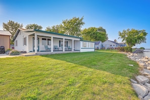 Exterior - Waterfront Bay City Home w/ Dock & Boat Launch! (Bay City)