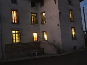 Façade de l’hébergement