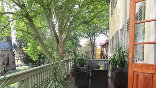 Terrace/patio - Domizil im Schloss (Hummelshain)