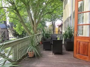 Terrace/patio - Domizil im Schloss (Hummelshain)