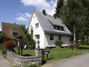 Voorkant van accommodatie