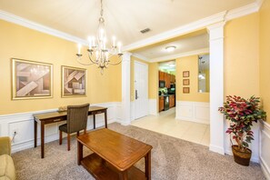 Condo | Living room | Flat-screen TV, DVD player