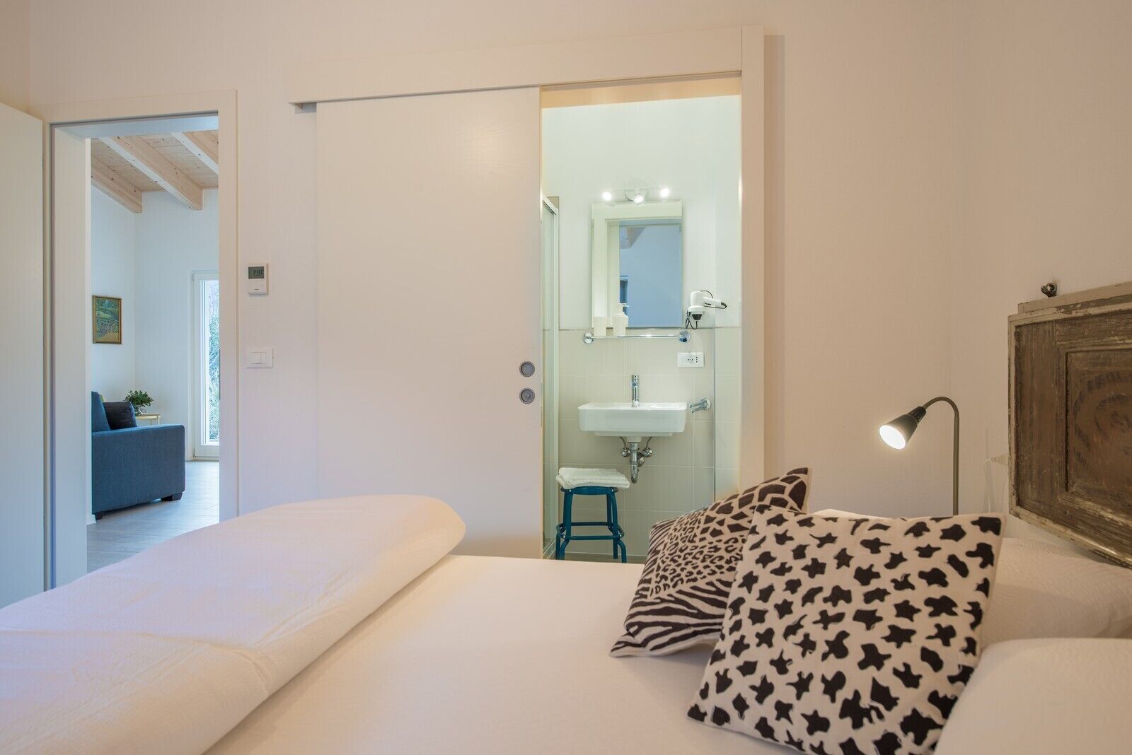 Apartment, 2 Schlafzimmer, 2 Bäder, zum Garten hin (Torre) | 2 Schlafzimmer, Bügeleisen/Bügelbrett, kostenlose Babybetten