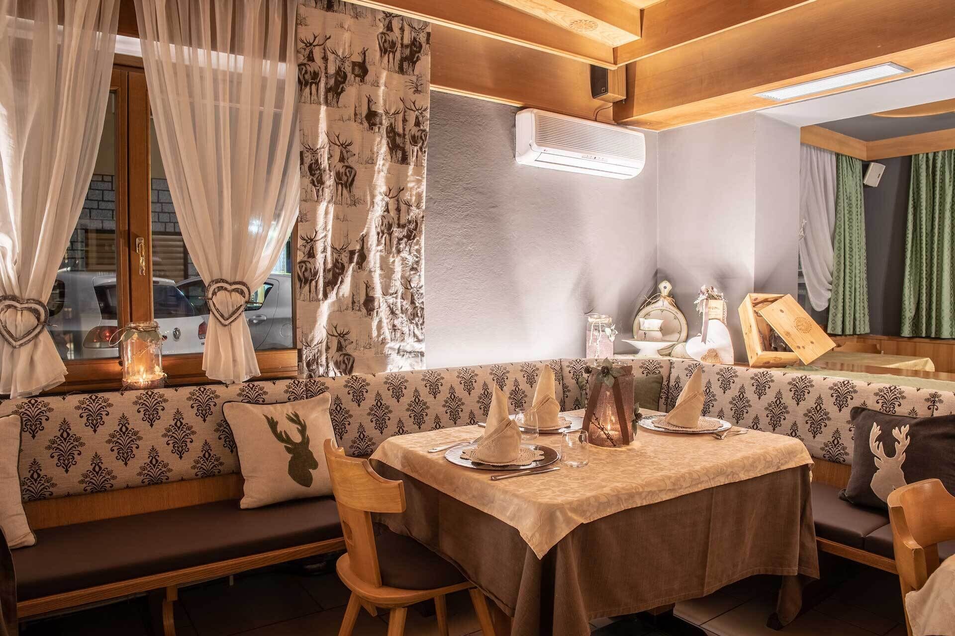 Dîner servi sur place