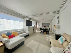 TV, fireplace, DVD player