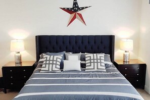 6 bedrooms, iron/ironing board, travel crib, free WiFi