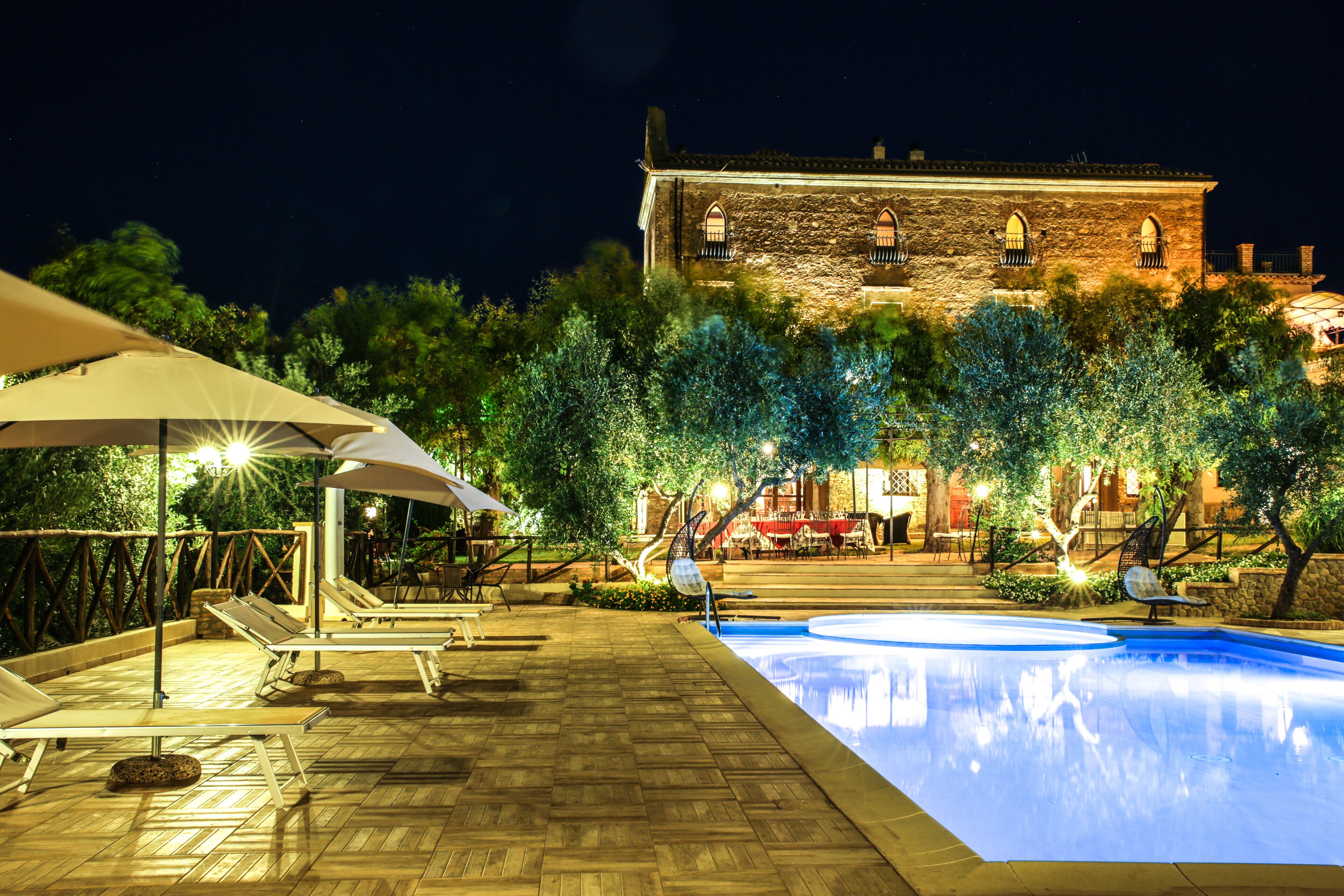 Seasonal outdoor pool