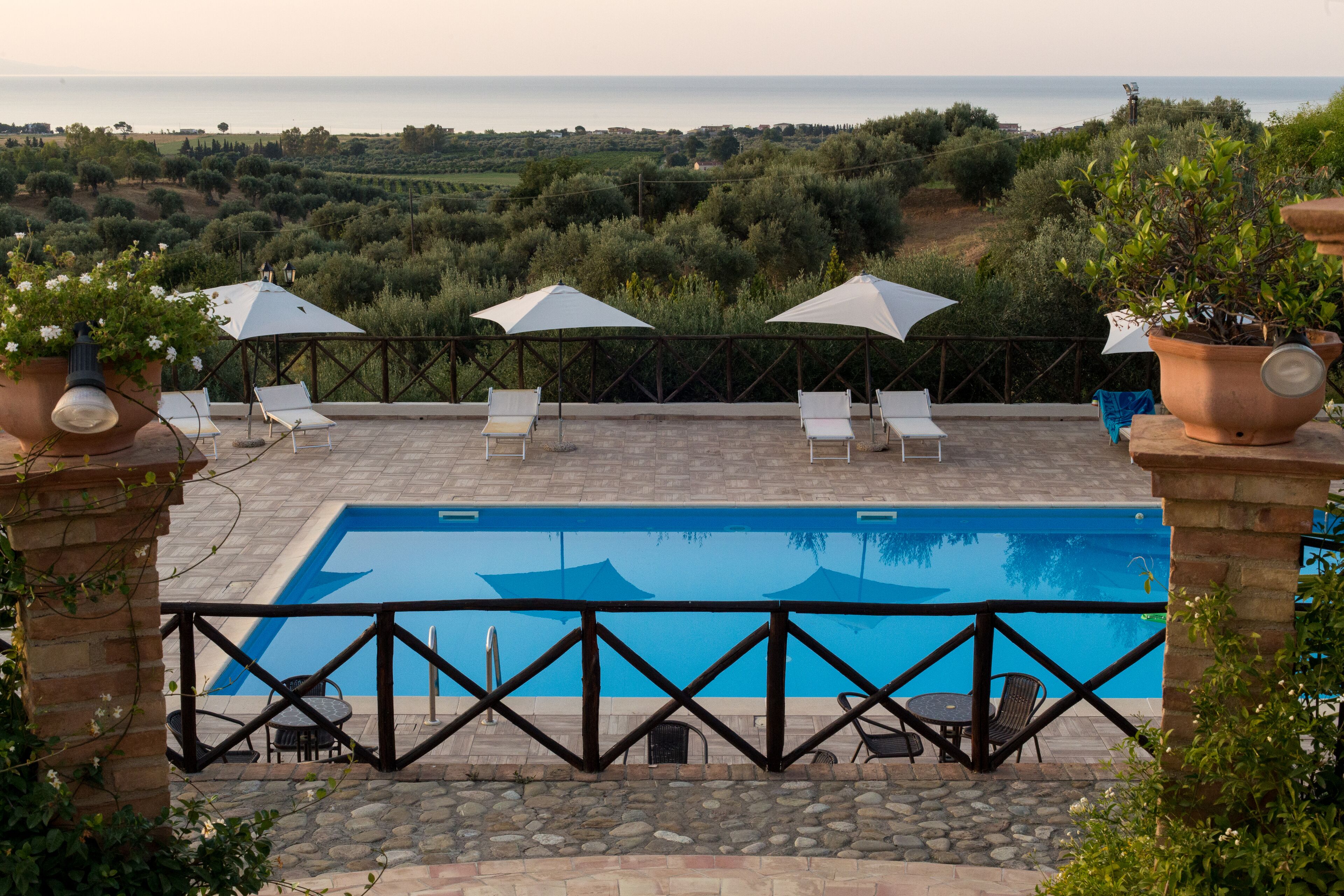 Seasonal outdoor pool