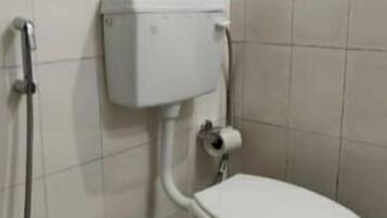 Shower, free toiletries, soap, shampoo