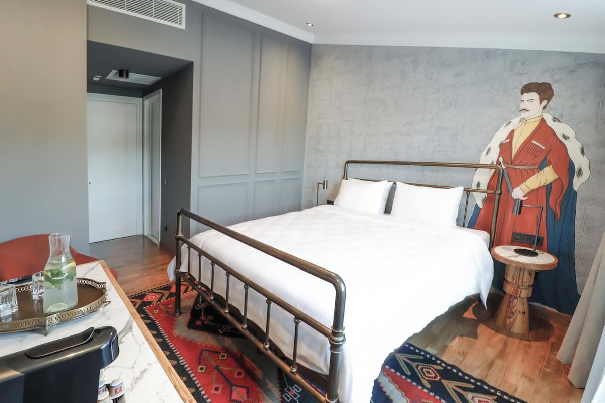 Premium bedding, memory-foam beds, minibar, in-room safe