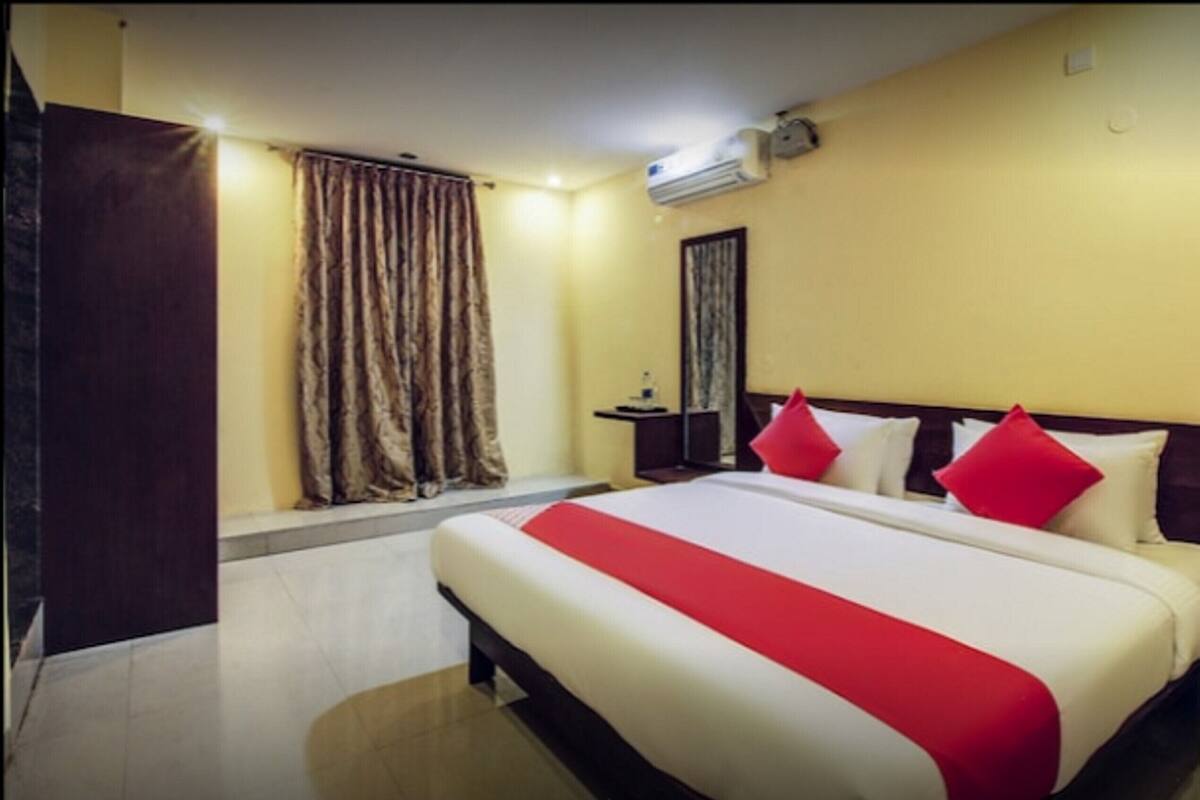 Blackout curtains, iron/ironing board (on request), free WiFi