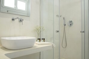 Triple Room, City View | Bathroom sink - Nama Boutique Hotel (Tinos)