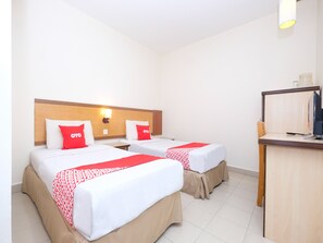 Quarto duplo luxo | Wi-Fi de cortesia, roupa de cama