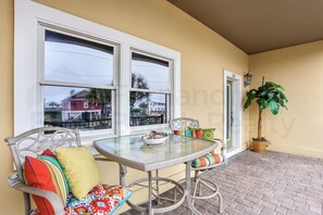 House, 3 Bedrooms | Outdoor dining - Dog Friendly Home with Ocean View from Balcony by RedAwning (Fernandina Beach)