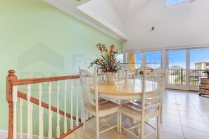 House, 3 Bedrooms | Dining - Dog Friendly Home with Ocean View from Balcony by RedAwning (Fernandina Beach)