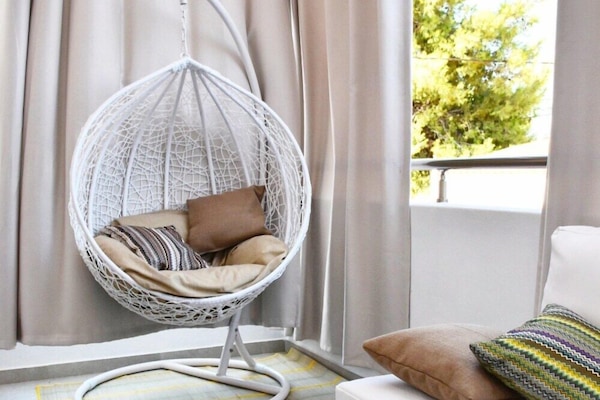 Deluxe Apartment, 1 Bedroom, City View, Ground Floor (Harmony) | Balcony