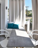 Deluxe Apartment, 1 Bedroom, City View, Ground Floor (Serenity) | Balcony