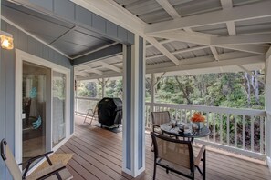 House, 3 Bedrooms | BBQ/picnic area - Ferns & Frogs Forest Hale 3 Bedroom Home by RedAwning (Volcano)