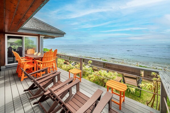 House, 4 Bedrooms | Balcony - Niulani Lanikai - Kauai Beach House 4 Bedroom Home by RedAwning (Kapaa)