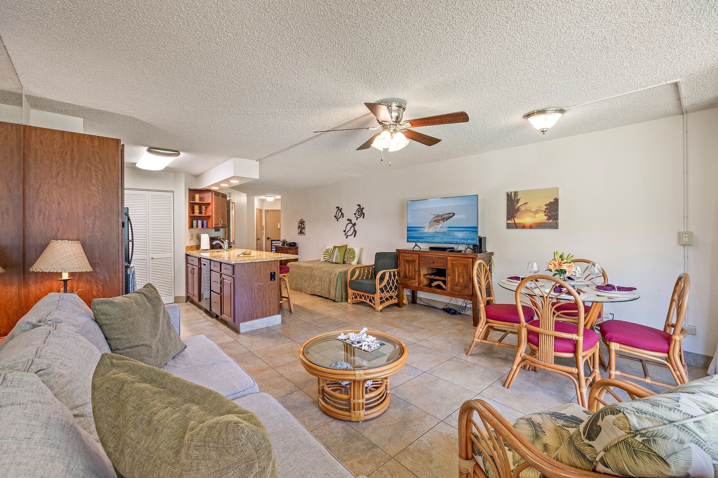 콘도, 침실 1개 | 거실 공간 | 스마트 TV