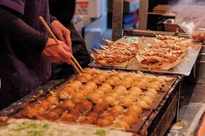 Food and drink - Economy Twin Room / Osaka city Ōsaka (Osaka city)