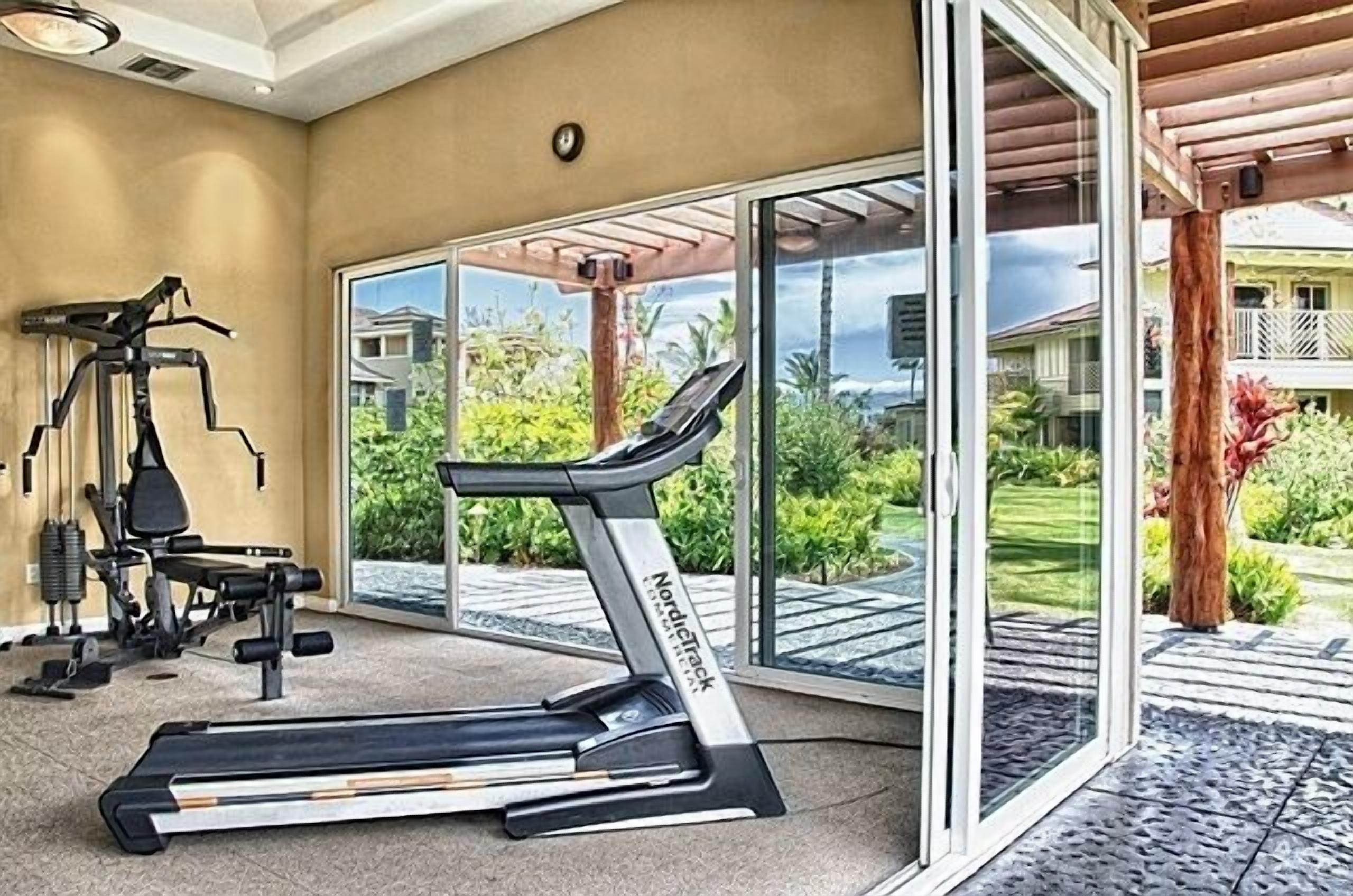 公寓式客房, 2 间卧室 | 健身设施