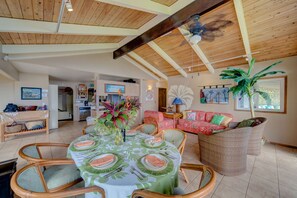 House, 4 Bedrooms | Private kitchen | Fridge, oven, coffee/tea maker, toaster - Hale Hamakua 3 Bedroom Home by RedAwning (Ninole)