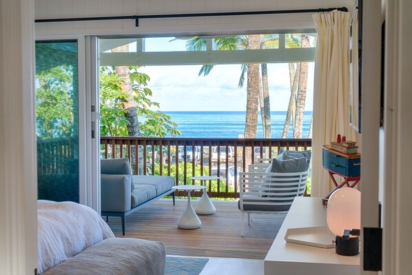 House, 3 Bedrooms | Balcony - Hanalei Beachfront 3 Bedroom Home by RedAwning (Hanalei)