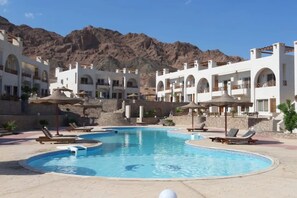 Indoor pool, outdoor pool