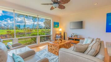 Apartment, 2 Schlafzimmer | Wohnzimmer