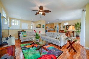 Apartment, 2 Schlafzimmer | Wohnbereich