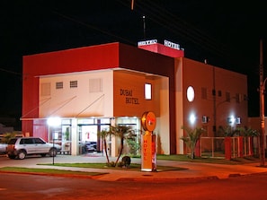 Front of property – evening/night