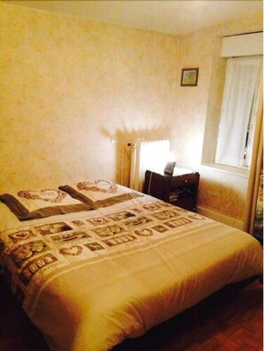 Individually decorated, individually furnished, desk, blackout curtains