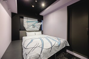 1 slaapkamer, een bureau, gratis wifi, beddengoed